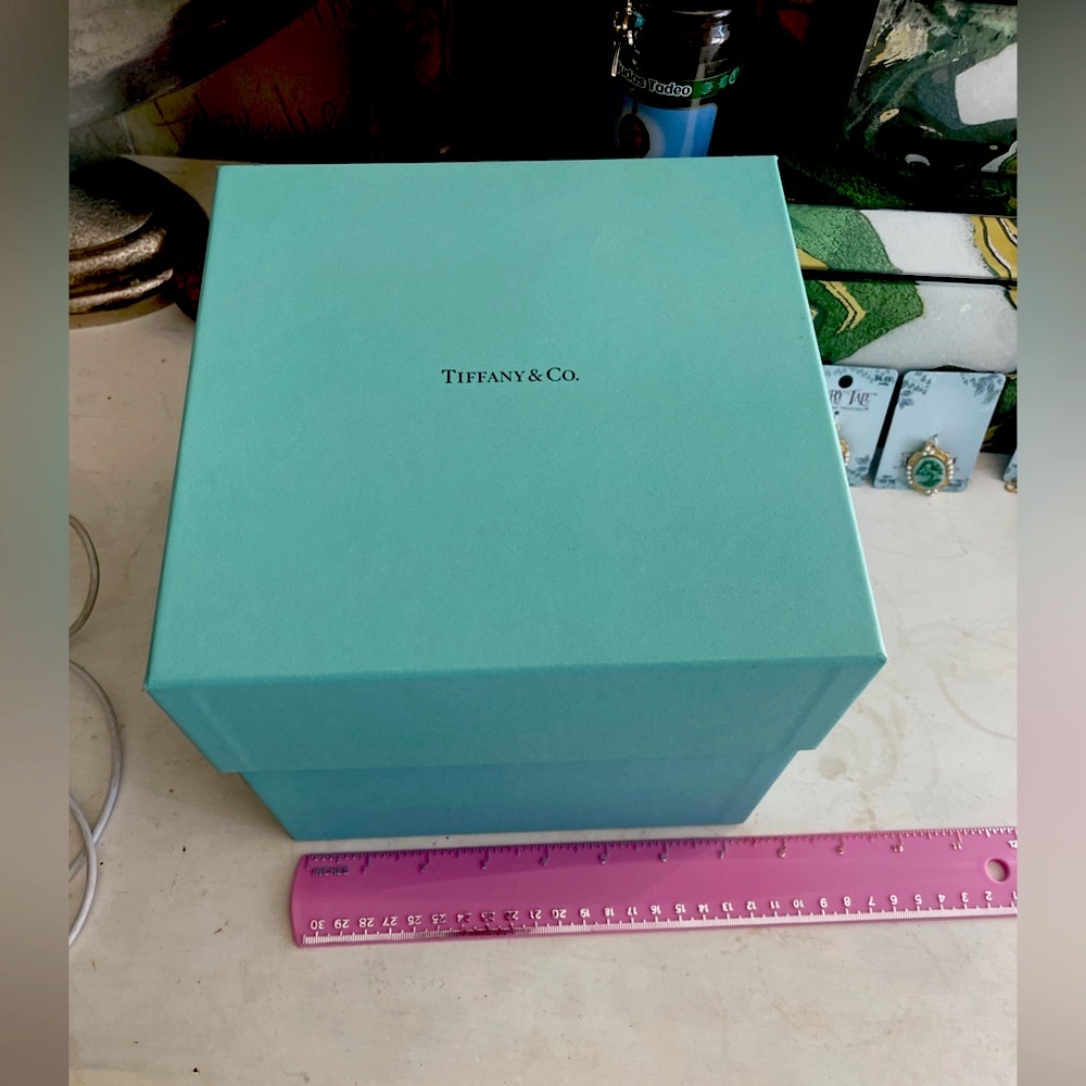 Authentic Tiffany & Co turquoise  big box